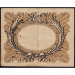 Allemagne - Pick 65_2 - 50 mark - 30/11/1918 - Série G - Etat : TB+