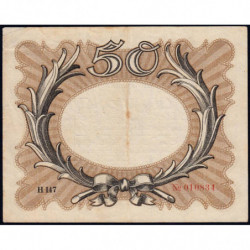 Allemagne - Pick 65_3 - 50 mark - 30/11/1918 - Série H - Etat : TTB