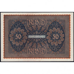 Allemagne - Pick 66_1 - 50 mark - 24/06/1919 - Série a - Etat : SUP
