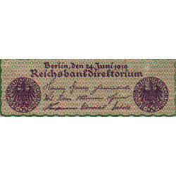 Allemagne - Pick 66_1 - 50 mark - 24/06/1919 - Série a - Etat : TTB