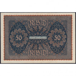 Allemagne - Pick 66_1 - 50 mark - 24/06/1919 - Série a - Etat : SUP