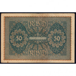 Allemagne - Pick 66_3 - 50 mark - 24/06/1919 - Série b - Etat : TTB