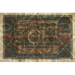 Allemagne - Pick 67a - 10 mark - 06/02/1920 - Lettre K - Série Y - Etat : TTB