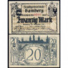 Allemagne - Notgeld - Bamberg - 20 mark - 1918 - Etat : NEUF