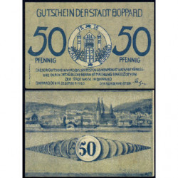Allemagne - Notgeld - Boppard - 50 pfennig - 31/12/1920 - Etat : NEUF