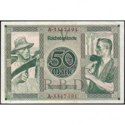 Allemagne - Pick 68_1 - 50 mark - 23/07/1920 - Lettre V - Série A - Etat : TTB+