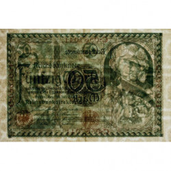 Allemagne - Pick 68_2 - 50 mark - 23/07/1920 - Lettre X - Série C - Etat : SUP