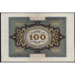 Allemagne - Pick 69a - 100 mark - 01/11/1920 - Lettre G - Série V - Etat : TTB