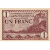Chateauroux (Indre) - Pirot 46-30 - 1 franc - Série A - 03/02/1922 - Etat : SPL