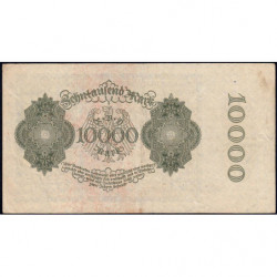 Allemagne - Pick 72_2a - 10'000 mark - Imp. 5 - Série K - 19/01/1922 - Etat : TTB