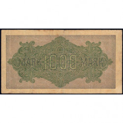 Allemagne - Pick 76b_3 - 1'000 mark - 15/09/1922 - Imp. OE - Série Nh - Etat : TB