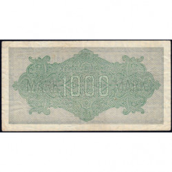 Allemagne - Pick 76c_1 - 1'000 mark - 15/09/1922 - Série CD - Etat : TB+