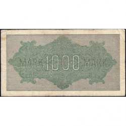 Allemagne - Pick 76c_4 - 1'000 mark - 15/09/1922 - Imp. NF - Série Sc - Etat : TB