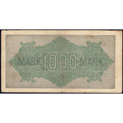 Allemagne - Pick 76d_1 - 1'000 mark - 15/09/1922 - Série NN - Etat : TB