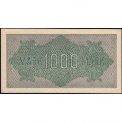 Allemagne - Pick 76d_2 - 1'000 mark - 15/09/1922 - Imp. PG - Série Lb - Etat : NEUF