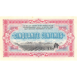 Cognac - Pirot 49-5 - 50 centimes - Série 102 - 24/05/1917 - Etat : SUP+