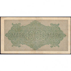 Allemagne - Pick 76e - 1'000 mark - 15/09/1922 - Imp. PG - Série Dh - Etat : SUP
