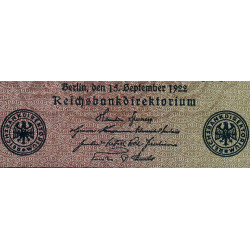 Allemagne - Pick 76g_1 - 1'000 mark - 15/09/1922 - Série DV - Etat : TB+