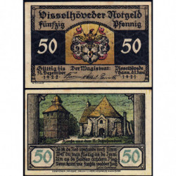 Allemagne - Notgeld - Visselhövede - 50 pfennig - 1921 - Etat : SPL