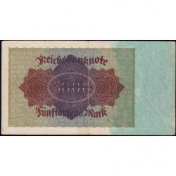 Allemagne - Pick 78 - 5'000 mark - 19/11/1922 - Série E - Etat : TTB