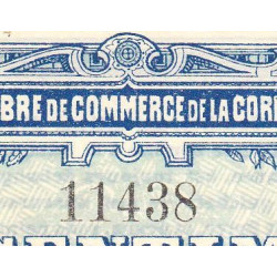 Corrèze (Brive, Tulle) - Pirot 51-1 - 50 centimes - Sans série - 25/03/1915 - Etat : SPL