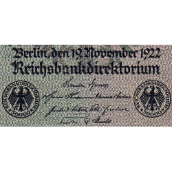 Allemagne - Pick 80 - 50'000 mark - 19/11/1922 - Série E - Etat : TB+