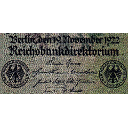 Allemagne - Pick 80 - 50'000 mark - 19/11/1922 - Série F - Etat : TB+