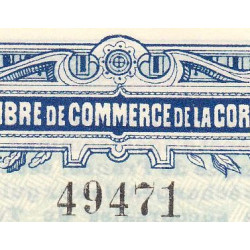 Corrèze (Brive, Tulle) - Pirot 51-3 - 1 franc - Sans série - 25/03/1915 - Etat : SPL