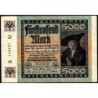 Allemagne - Pick 81a_1 - 5'000 mark - 02/12/1922 - Imp. U - Série S - Etat : TTB