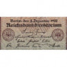 Allemagne - Pick 81a_1 - 5'000 mark - 02/12/1922 - Imp. E - Série C - Etat : TTB