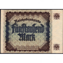 Allemagne - Pick 81a_1 - 5'000 mark - 02/12/1922 - Série PG - Etat : TTB