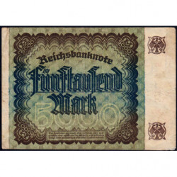 Allemagne - Pick 81a_1 - 5'000 mark - 02/12/1922 - Imp. S - Série K - Etat : TB