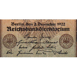 Allemagne - Pick 81a_1 - 5'000 mark - 02/12/1922 - Série S - Etat : TB+