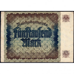 Allemagne - Pick 81a_1 - 5'000 mark - 02/12/1922 - Série X - Etat : TB+
