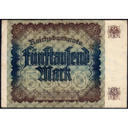Allemagne - Pick 81a_1 - 5'000 mark - 02/12/1922 - Imp. X - Série G - Etat : TB+