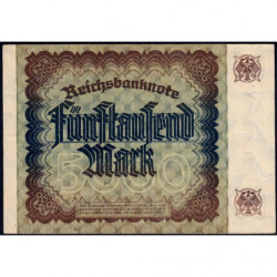 Allemagne - Pick 81a_3 - 5'000 mark - 02/12/1922 - Série Y - Etat : TTB