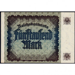 Allemagne - Pick 81c - 5'000 mark - 02/12/1922 - Série B - Etat : SPL+