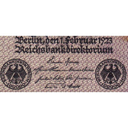 Allemagne - Pick 83a_1 - 100'000 mark - 01/02/1923 - Série C - Etat : TB+