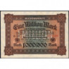 Allemagne - Pick 86a - 1'000'000 mark - 20/02/1923 - Imp. MN - Série R - Etat : SUP