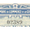 Corrèze (Brive, Tulle) - Pirot 51-8 - 50 centimes - Série D - 25/03/1915 - Etat : SPL+