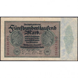 Allemagne - Pick 88a - 500'000 mark - 01/05/1923 - Série D - Etat : TB+