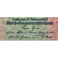 Allemagne - Pick 85a_1 - 20'000 mark - 20/02/1923 - Série BK - Etat : SUP+