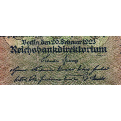 Allemagne - Pick 85b_1 - 20'000 mark - 20/02/1923 - Série DB - Etat : TB+