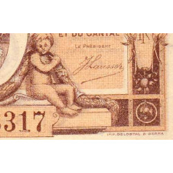 Aurillac (Cantal) - Pirot 16-1b - 50 centimes - Série D - 1915 - Etat : SUP