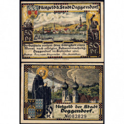 Allemagne - Notgeld - Deggendorf - 50 pfennig - 09/1920 - Etat : SPL