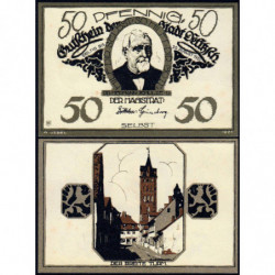Allemagne - Notgeld - Delitzsch - 50 pfennig - Texte SELBST - 1921 - Etat : NEUF