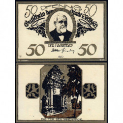 Allemagne - Notgeld - Delitzsch - 50 pfennig - Texte SO - 1921 - Etat : NEUF