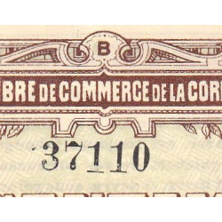 Corrèze (Brive, Tulle) - Pirot 51-4 - 50 centimes - Série B - 25/03/1915 - Etat : TTB