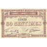 Corrèze (Brive, Tulle) - Pirot 51-4 - 50 centimes - Série B - 25/03/1915 - Etat : SPL