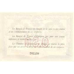 Dieppe - Pirot 52-1a - 50 centimes - Sans date (1915) - Etat : SUP+